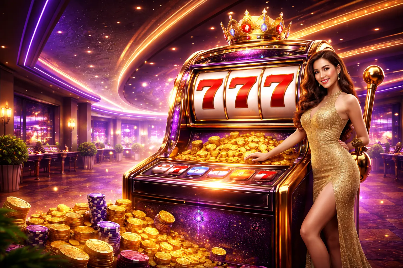 Hình ảnh chính trò chơi Slot và Nổ hũ tại 678win